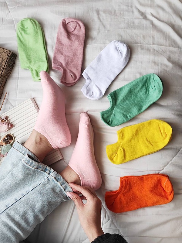 جوراب زیرقوزکی 12 رنگ